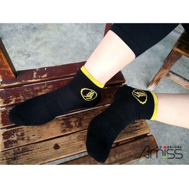 【蝦皮隔日到貨】AMISS 【厚底純棉】 勇字1/4機能運動襪  勇襪 氣墊襪 白沙屯襪 白沙屯媽祖 勇字襪 1/4短襪-細節圖7