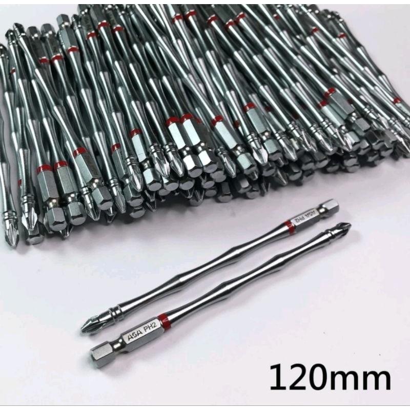 台灣製ASA高扭力2號起子頭Torsion bit 雙頭起子頭PH2 #2 十字起子頭電動電鑽-細節圖6