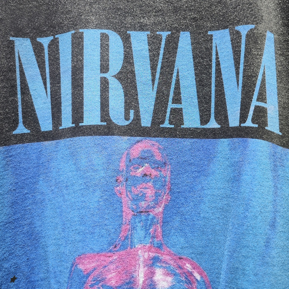 [HORMES] 5228 新款復古做舊涅槃樂隊印花T卹-細節圖5