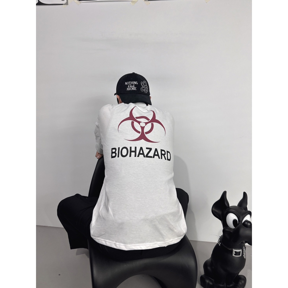 [HORMES] AR2341 BIOHAZARD 生化短Tee-細節圖2