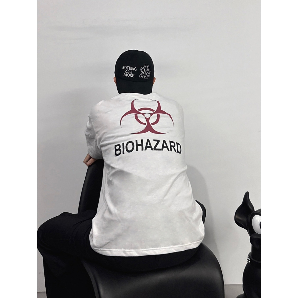 [HORMES] AR2341 BIOHAZARD 生化短Tee-細節圖3