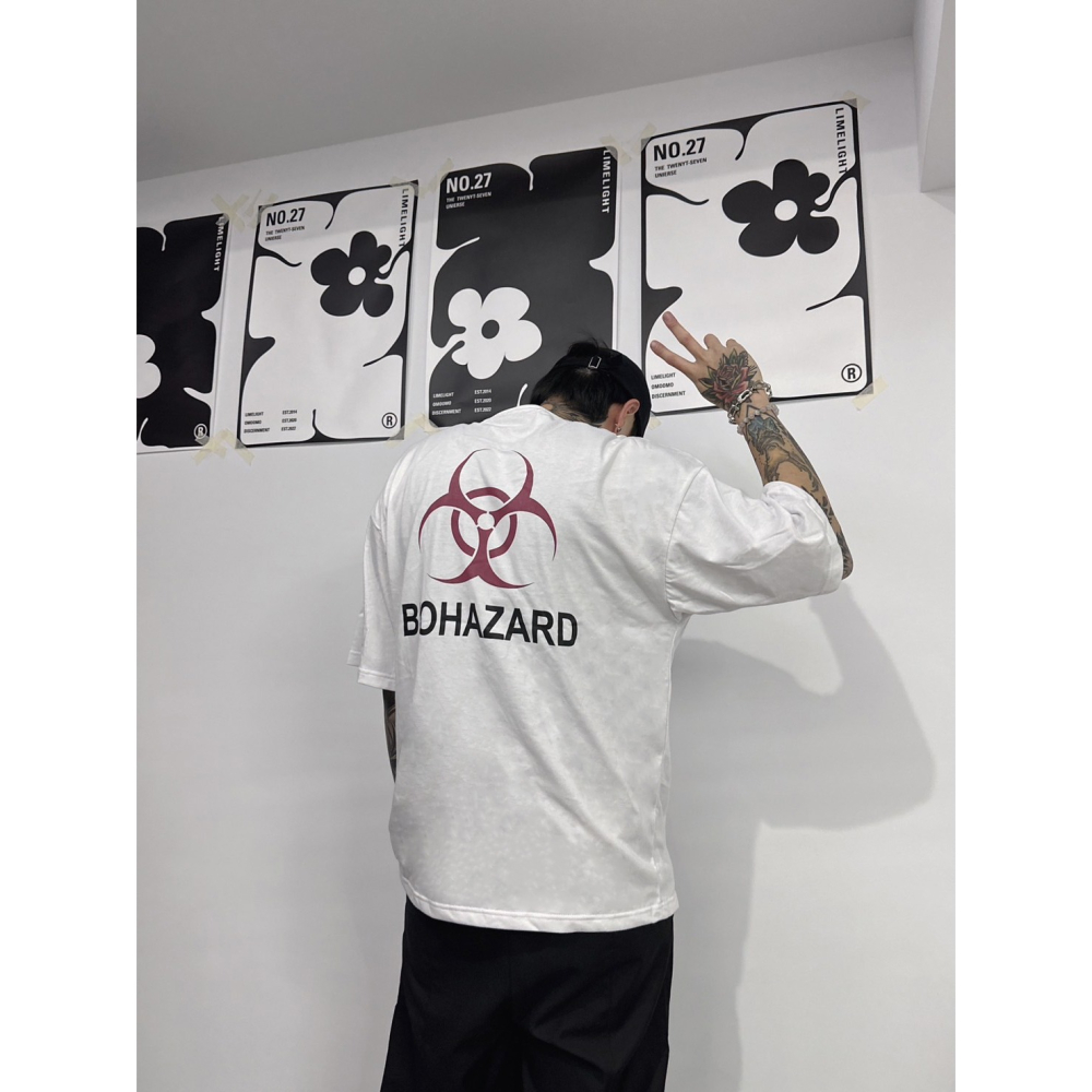 [HORMES] AR2341 BIOHAZARD 生化短Tee-細節圖4