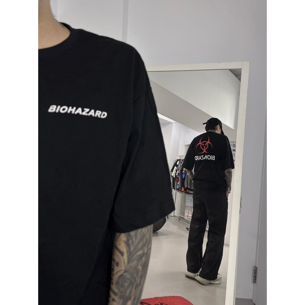 [HORMES] AR2341 BIOHAZARD 生化短Tee-細節圖8