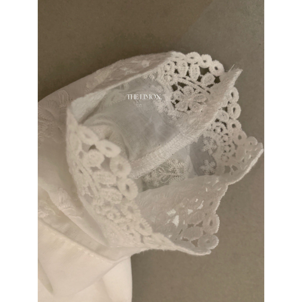 𝙉𝙤_11269柔光蕾影～蕾絲連帽長袖上衣-細節圖9