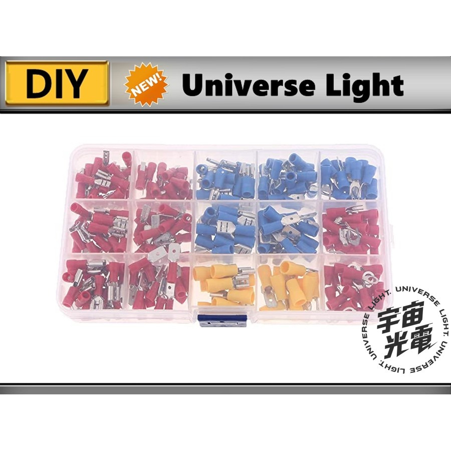 280 PCS  2.8 / 4 /4.8 / 6.3MM 純銅 插簧+插片 插拔式接線 冷壓端子 銅接 電線端子 16-細節圖2