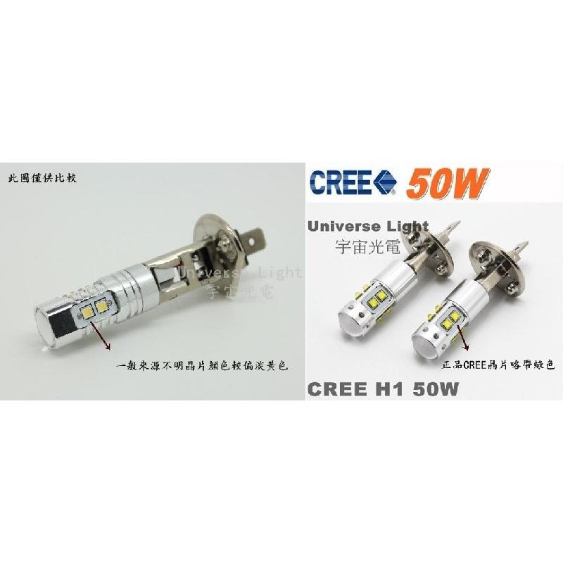 頂級CREE 50W T10/H1/H3 LED 燈泡 小燈 霧燈 燈條 HID 日行燈 汽車 機車  12V 24V-細節圖8