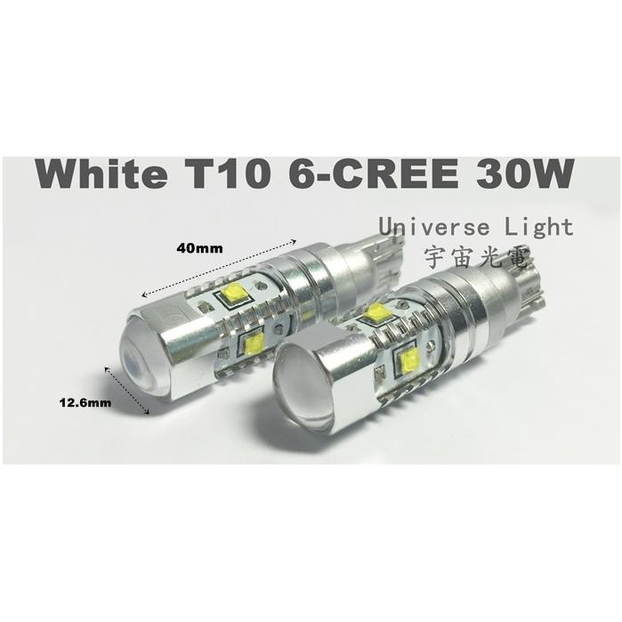 CREE 30W T10/H1/H3 LED 燈泡 小燈 霧燈 燈條 HID 日行燈 汽車 機車 重機 12V 24V