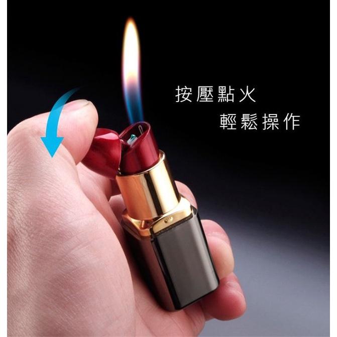 板橋現貨【口紅打火機】口紅造型打火機.女仕打火機.生日禮物交換禮物.禮贈品.女生最愛【傻瓜批發】FH40-細節圖4