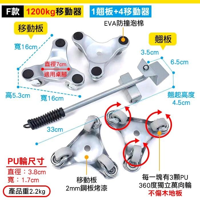 板橋現貨【五件套傢俱移動器】重物移動器搬運器.大掃除搬家神器.搬家工具.家具移動器.傢具移動器【傻瓜批發】PA1-細節圖5