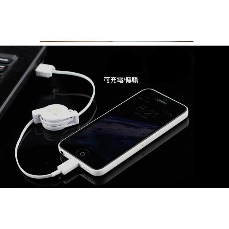 【傻瓜量販】(SS-05)iPhone 小伸縮 傳輸線  蘋果 lightning  充電線-細節圖6