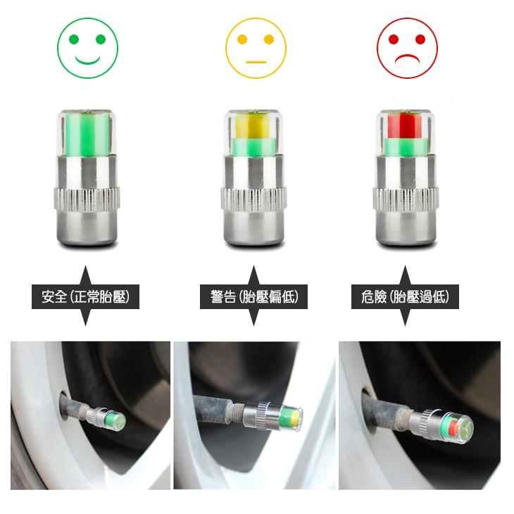 【傻瓜量販】(CH-90)胎壓警示器 1卡4入裝 汽車機車 即時胎壓顯示器 氣嘴 胎壓監測帽 胎壓偵測器 胎壓錶 板橋-細節圖4
