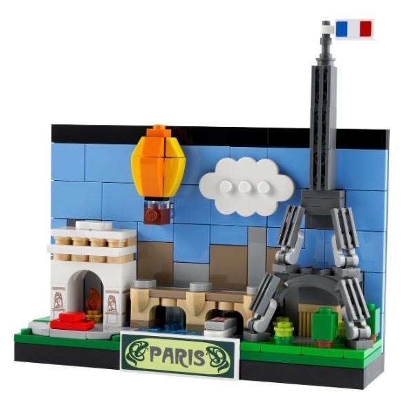 LEGO 40568 巴黎明信片 Paris Postcard 樂高-細節圖2