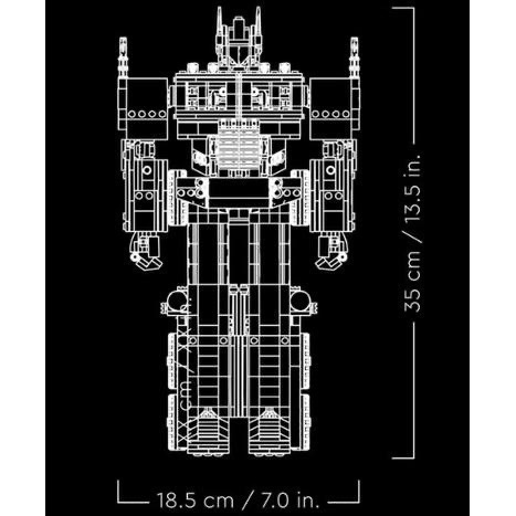 LEGO 樂高 10302 柯博文 Transformers-細節圖7