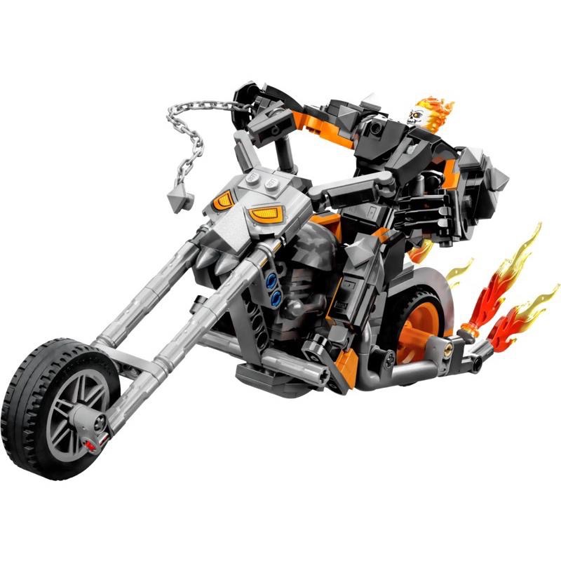 LEGO 76245 Ghost Rider Mech & Bike 惡靈戰警的裝甲與摩托車 樂高-細節圖4