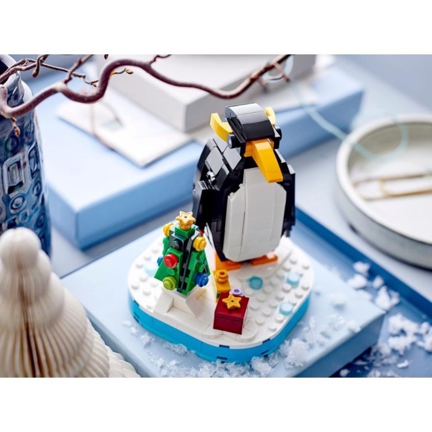 LEGO 40498 聖誕企鵝 Christmas Penguin 樂高-細節圖4