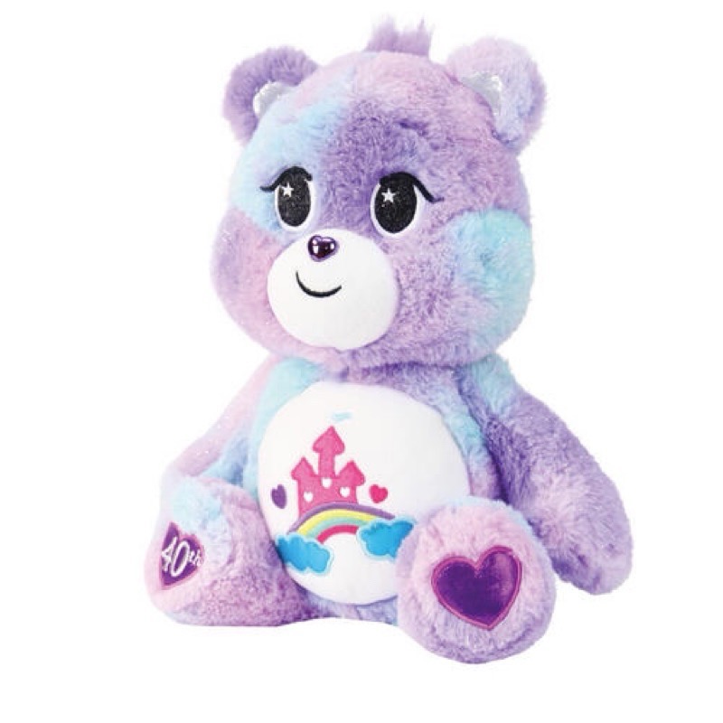 Carebears 40週年限定款 35.5公分 CARE A LOT BEAR 體貼熊 Care Bears-細節圖2