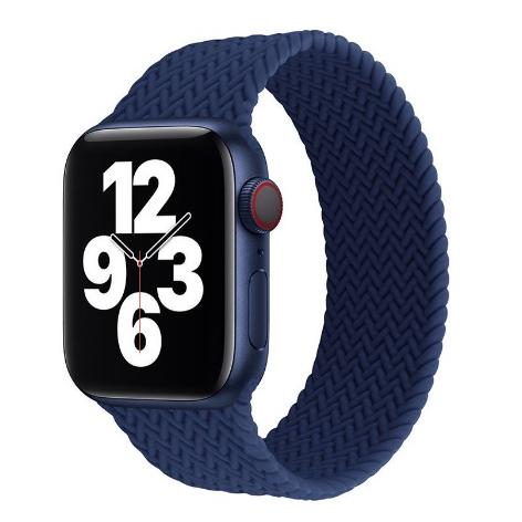編織彈力 一體錶帶 適用 Apple Watch 8 7 6 5 4 se 42mm 44mm 蘋果手錶錶帶