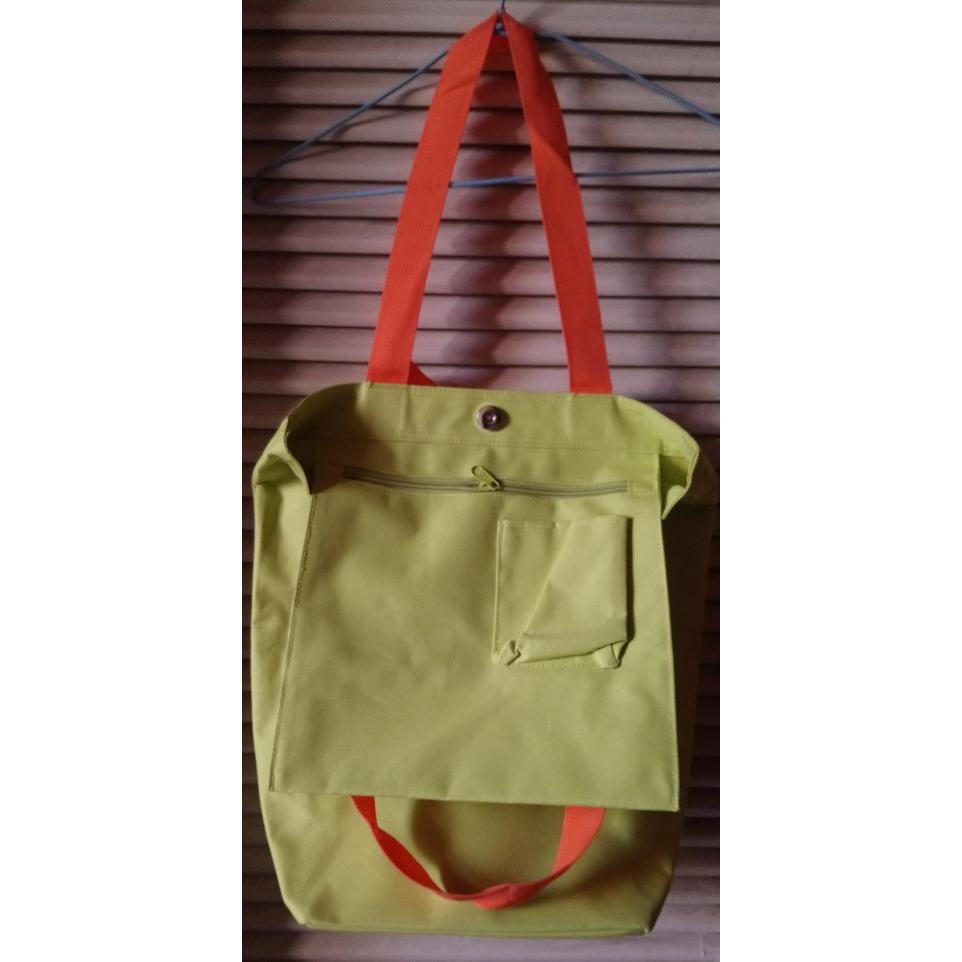 紅色 綠色 大提袋 購物袋 環保袋 保養品袋 妝飾袋-細節圖5