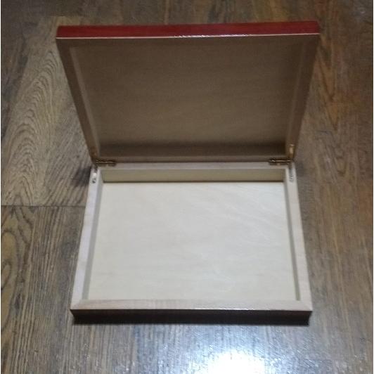 北歐 風格 實木復古正方形 木盒 收納儲物收藏首飾收結婚證木質方盒子-細節圖2