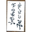 植物油墨環保紋身貼 紋身貼紙 漸黑刺青貼 果膠紋身改良版  紙張長寬大約:5.7*9.6cm-規格圖4