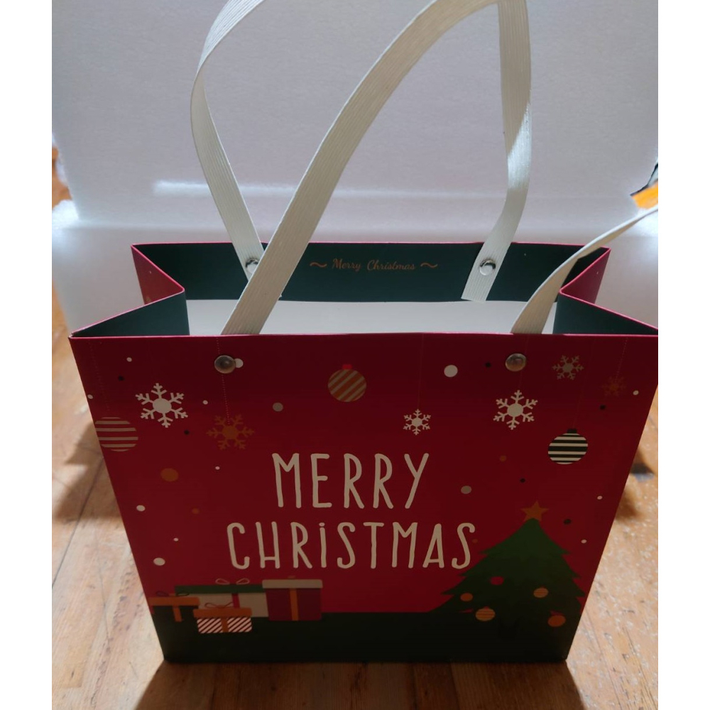 聖誕紙袋 包裝袋 禮物包裝袋 聖誕包裝 聖誕節 手提紙袋 聖誕禮物袋 紙袋 交換禮物-細節圖2