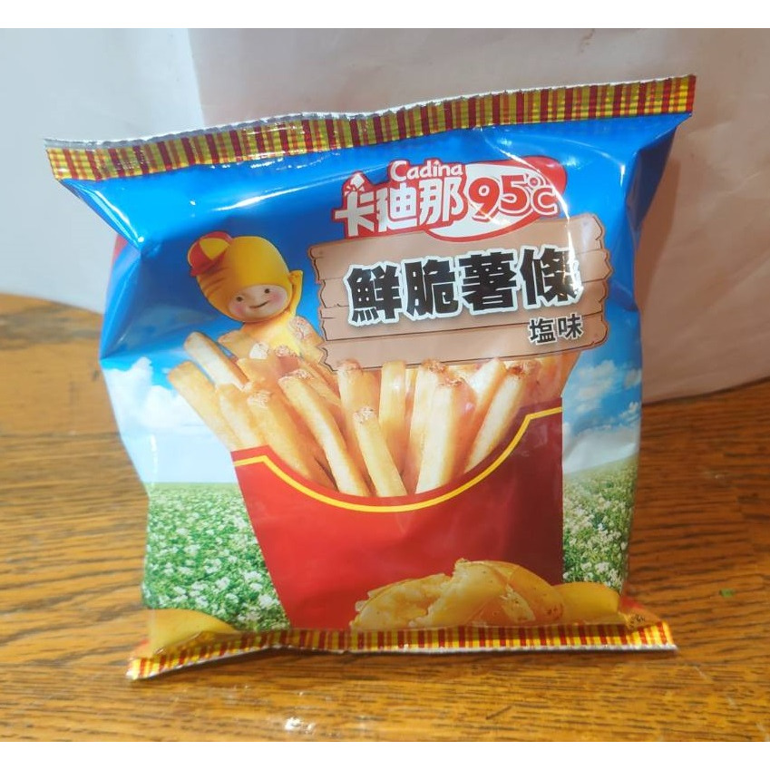 好多多 Cadina 卡迪那 95°C北海道風味薯條 原味 1包*14g 卡迪那95度 薯條 1包*60克-規格圖1