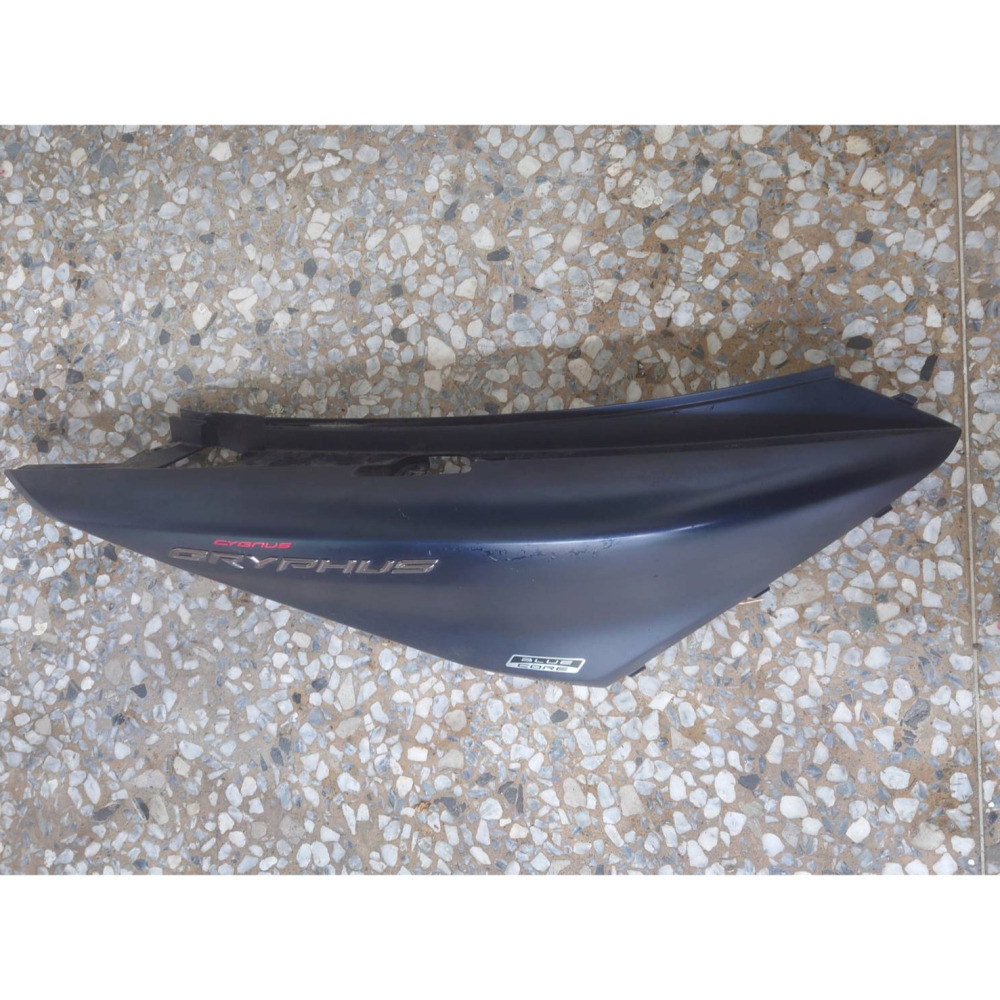 YAMAHA山葉原廠 右側蓋 深藍 六代 新勁戰 二手-細節圖2
