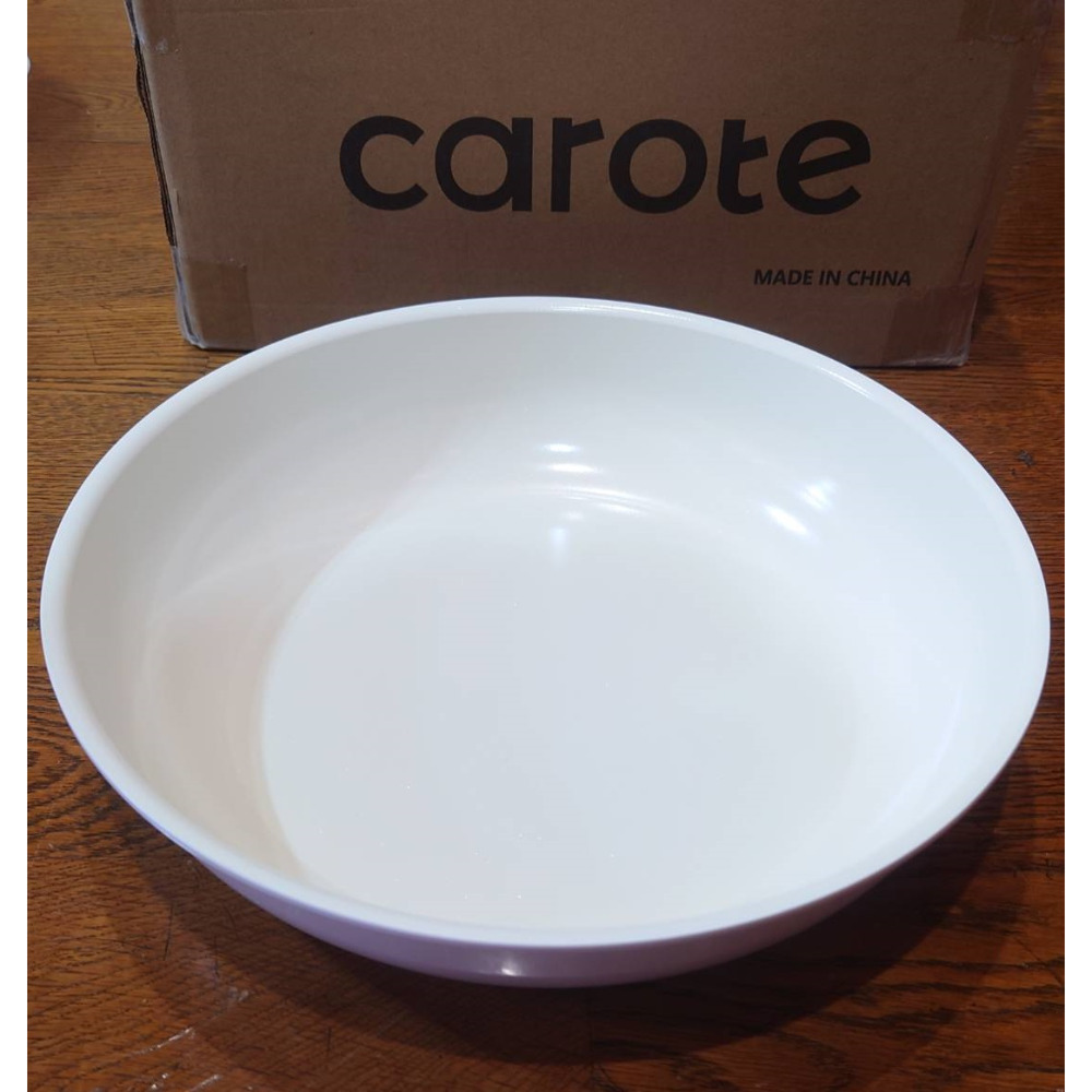 CAROTE 粉色麥飯石不沾鍋 分離式手把 26cm煎炒鍋  20cm 26cm平底鍋 玻璃鍋蓋 18cm 20cm湯鍋-規格圖1