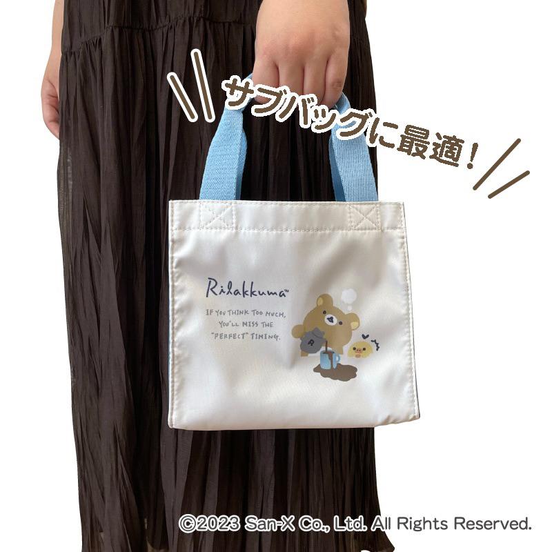 現貨《兔寶寶日本代購》日本 郵便局 拉拉熊 懶懶熊 存摺本 收納袋 磁式夾子 手提袋-細節圖6