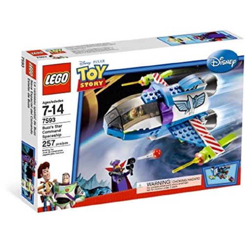 現貨 LEGO 樂高 玩具總動員7593 巴斯的星際總部飛船 巴斯光年