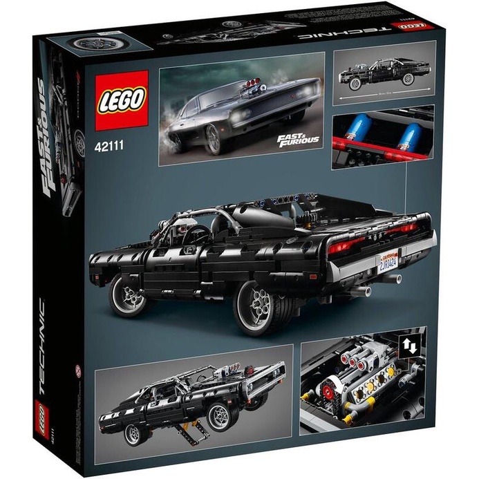 現貨 LEGO 樂高 TECHNIC 科技 42111 唐老大 道奇 Tech-Dom＇s Dodge Charger-細節圖2