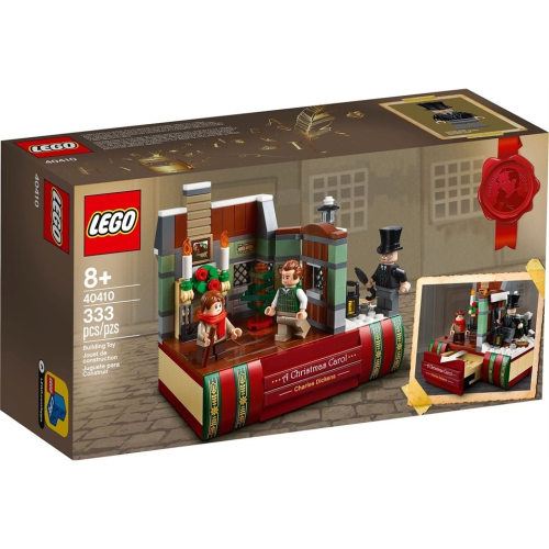 現貨 樂高 LEGO 積木 耶誕系列 致敬查爾斯 狄更斯 40410 小氣大財神