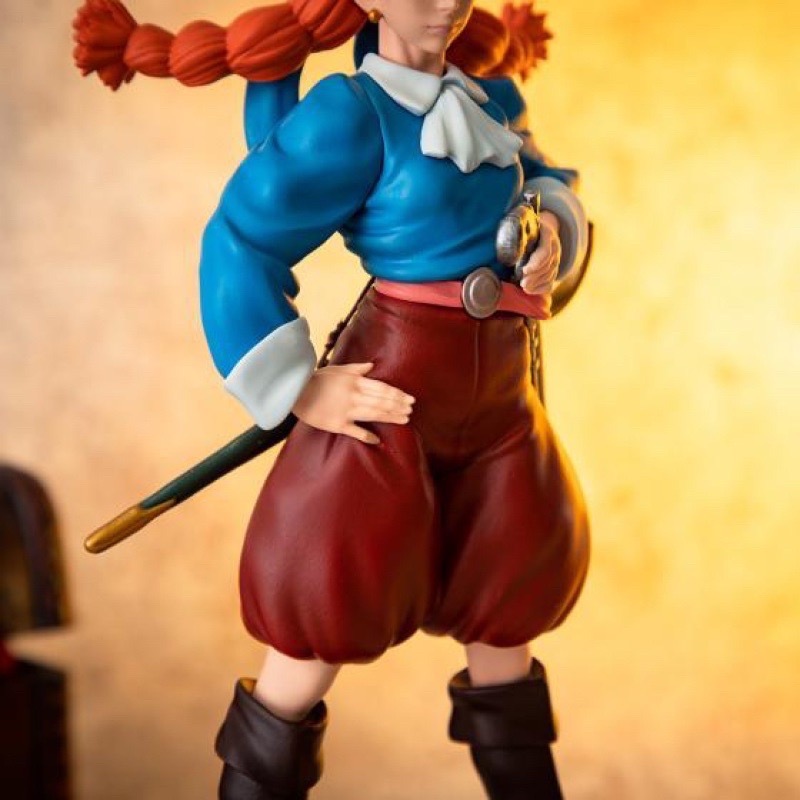 現貨 宮崎駿 吉卜力 GBL限定 天空之城 空中海賊 年輕朵拉 雕像 絕版稀有-細節圖3