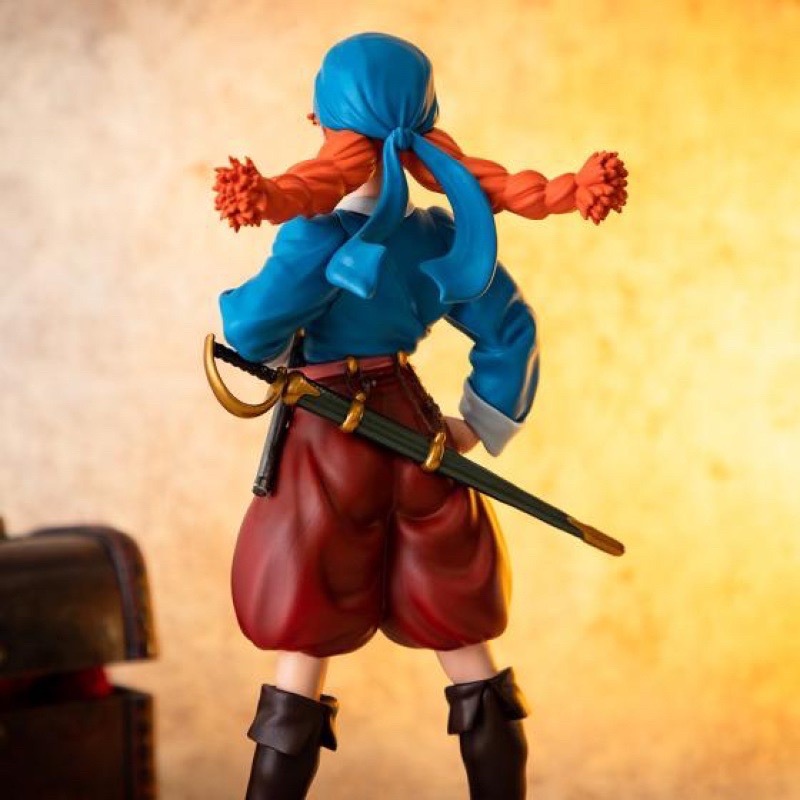 現貨 宮崎駿 吉卜力 GBL限定 天空之城 空中海賊 年輕朵拉 雕像 絕版稀有-細節圖4