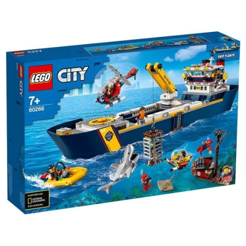 現貨 LEGO 60266 樂高 城市系列 海洋探險隊 海底探險船