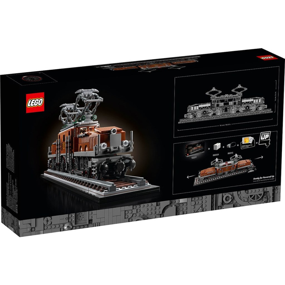 現貨 樂高 LEGO 10277 創意系列 鱷魚火車頭-細節圖2