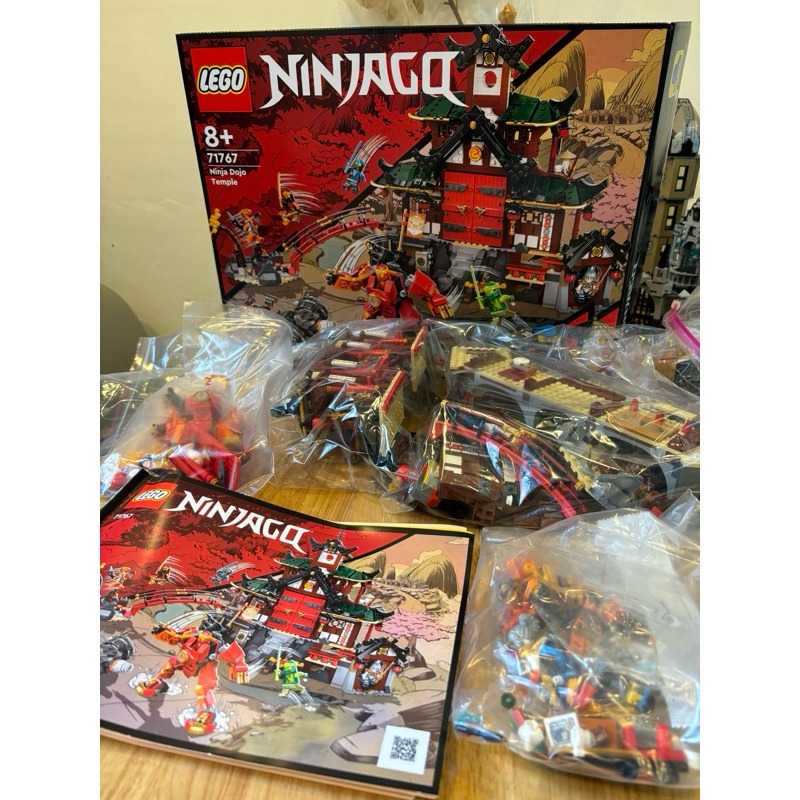 現貨 二手 LEGO樂高 71767忍者修道院 NINJAGO 旋風忍者-細節圖3