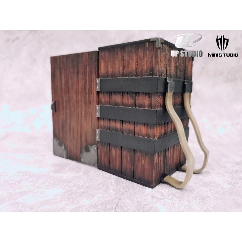 現貨 UP Art & MINI 聯名作品 鬼滅之刃 竈門禰豆子 GK 雕像 完成品-細節圖4