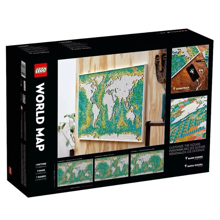 現貨 LEGO 31203 WORLD MAP 世界地圖-細節圖2