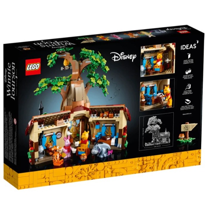現貨 LEGO 樂高 21326 IDEAS Winnie the Pooh 小熊維尼 樹屋-細節圖2