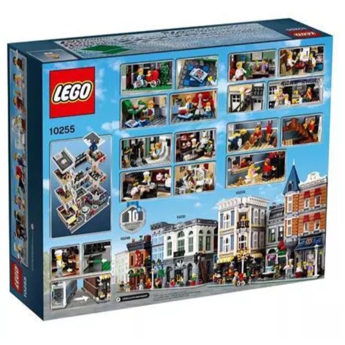 現貨 LEGO 10255 樂高 Creator 集會廣場 (10週年) 街景系列-細節圖2