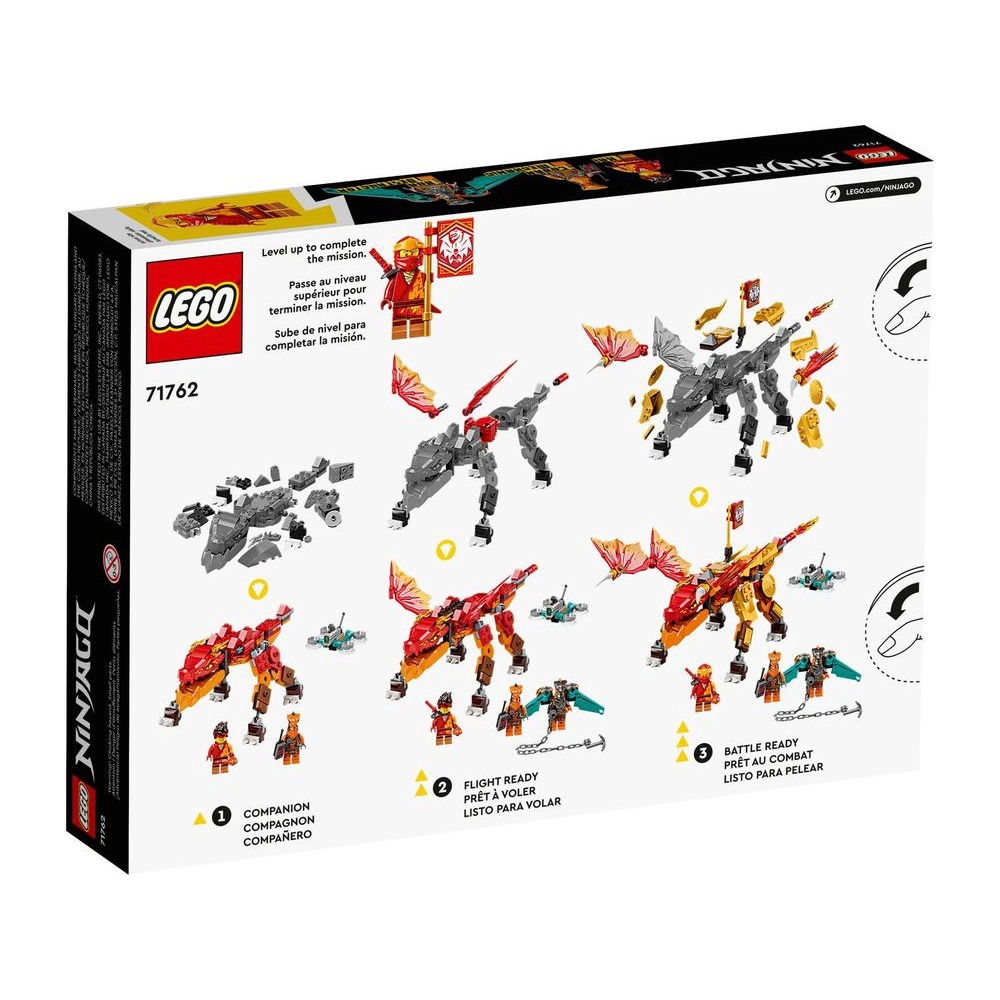 現貨 樂高 LEGO 71762 忍者 Ninjago 忍者 赤地的火龍 進化版-細節圖2