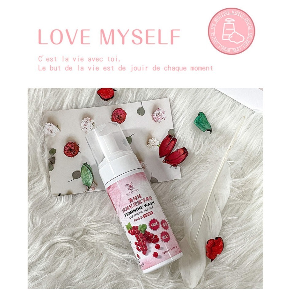 ⚡全民年中慶⚡ALYSSANA 蔓越莓涼感私密潔淨慕斯150ml/瓶( 2瓶一組)💗涼感 私密清潔-細節圖4