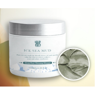 小草堂Little Grass 冰海泥 毛孔潔淨面膜100ml-細節圖3