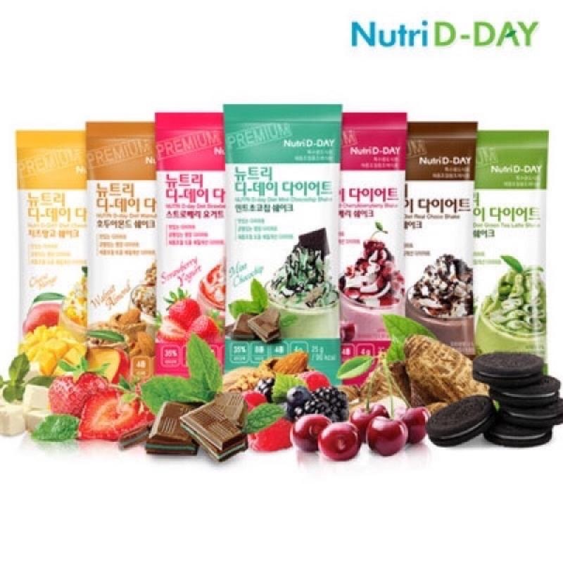 現貨☛韓國 Nutri D-DAY 代餐奶昔 代餐 人氣商品 多款可選 25g/包【魔女美妝】-細節圖3