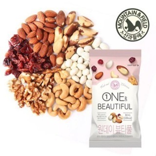 ◖魔女美妝◗ 韓國 MOUNTAIN&FIELD 森鼠牌 完美美顏比例一日堅果 20g 綜合堅果-細節圖3