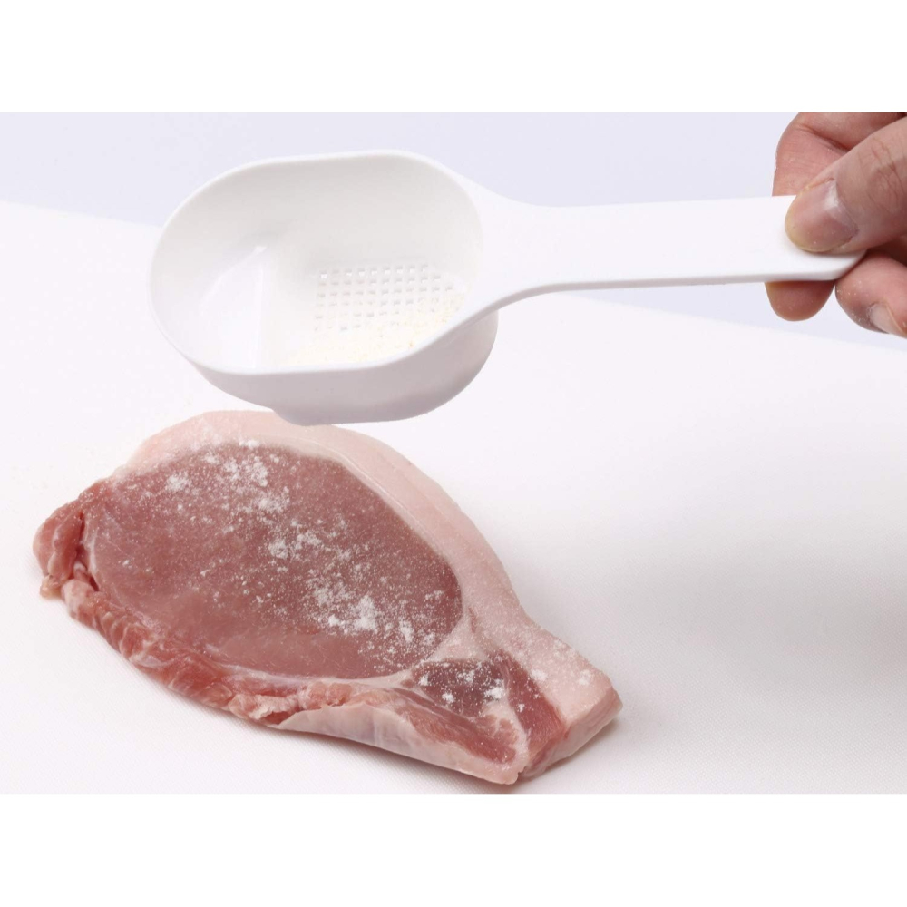 ◖魔女美妝◗ 日本製 KOKUBO 小久保 HAUS粉末篩勺及迷你攪拌棒組 粉篩+攪拌棒 麵粉篩 攪拌器 灑粉器-細節圖3