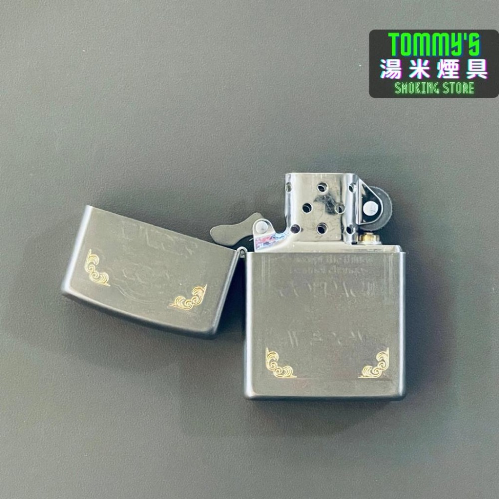 『實體店面🏠』美國 Zippo 打火機套裝『寧靜禱告文』”打火機+小油+打火石“ 型號28458『湯米煙具』