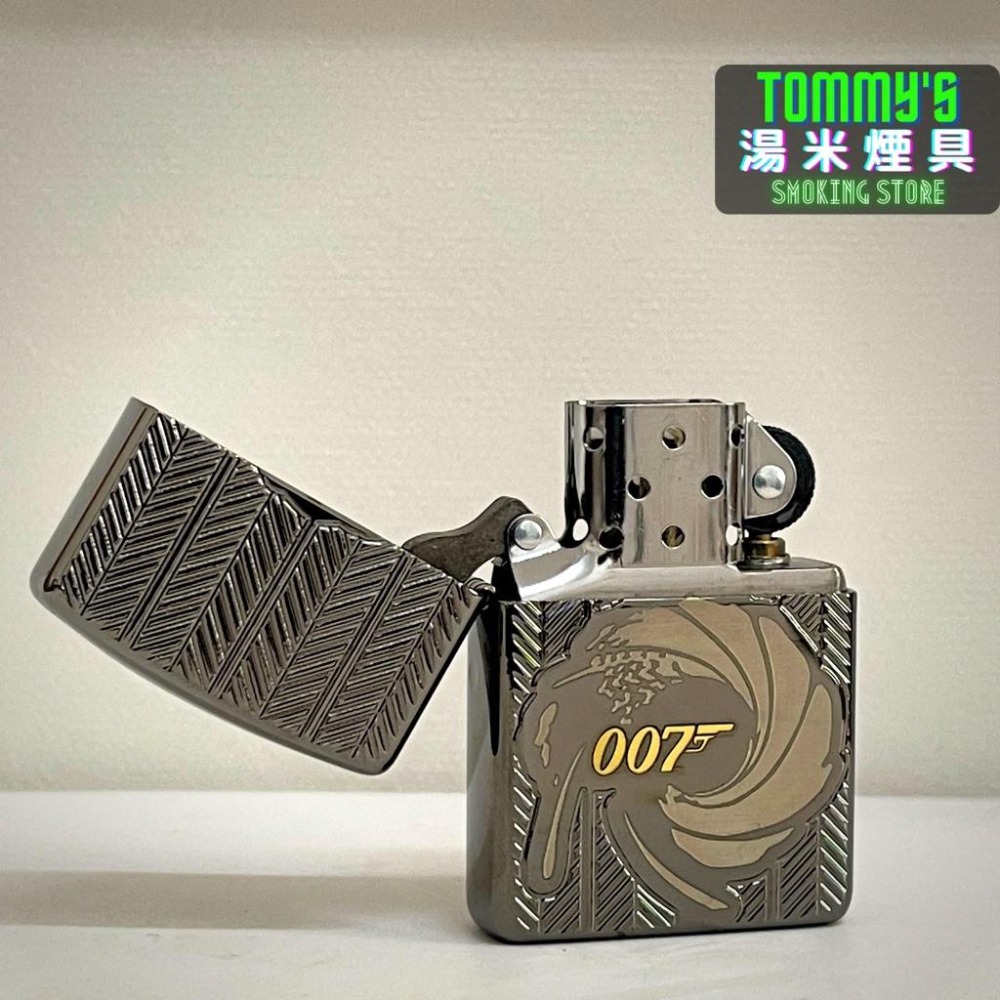 『實體店面🏠』正品 美國 ZIPPO 打火機-ARMOR厚殼『007系列』黑冰鏡面拋光『型號29861』