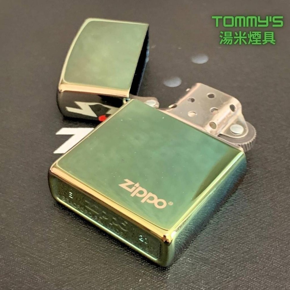 『實體店面🏠』正品 美國Zippo 打火機-Chameleon 變色龍『綠色鏡面拋光』-型號28129ZL-細節圖2